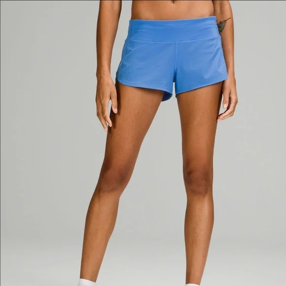 ❤️ Lululemon Speed Up Low-Rise Lined Short 2.5" Blue Nile Size 8 NWT - Picture 10 of 16